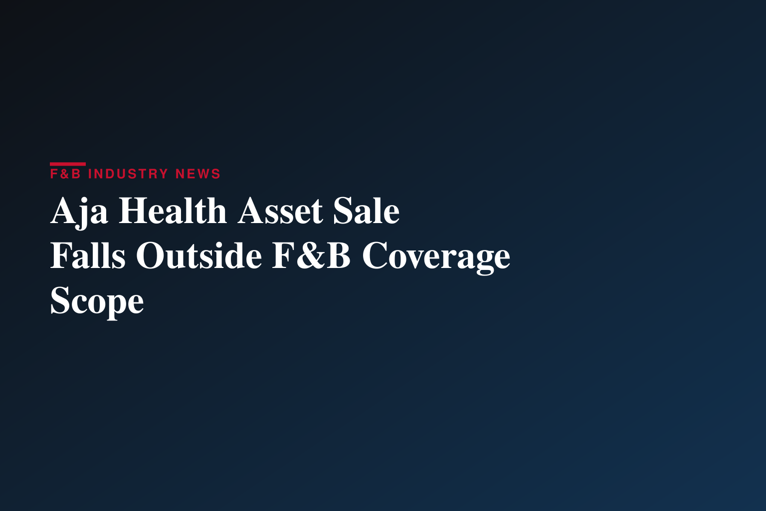 Aja Health and Wellness Inc. Announces Agreement for the Sale of Assets of GOeVisit Service