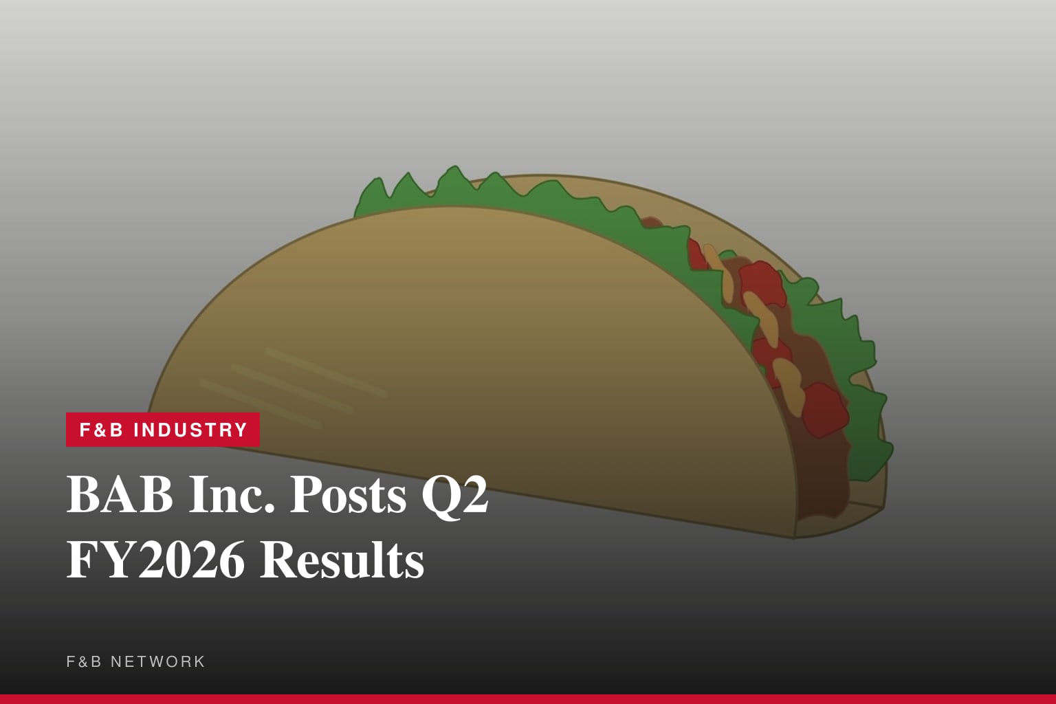 BAB, Inc. Reports Results for 2nd Quarter FY 2026