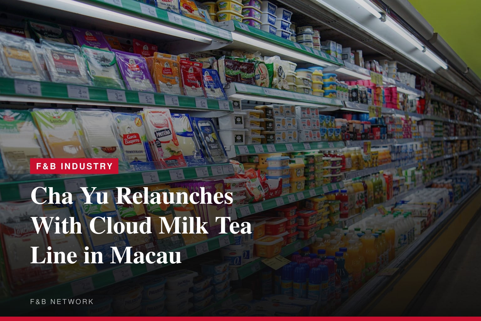 Macau Tea Beverage Brand 'Cha Yu' Redefines Local Flavors with Original Recipes and Signature Cloud Milk Tea