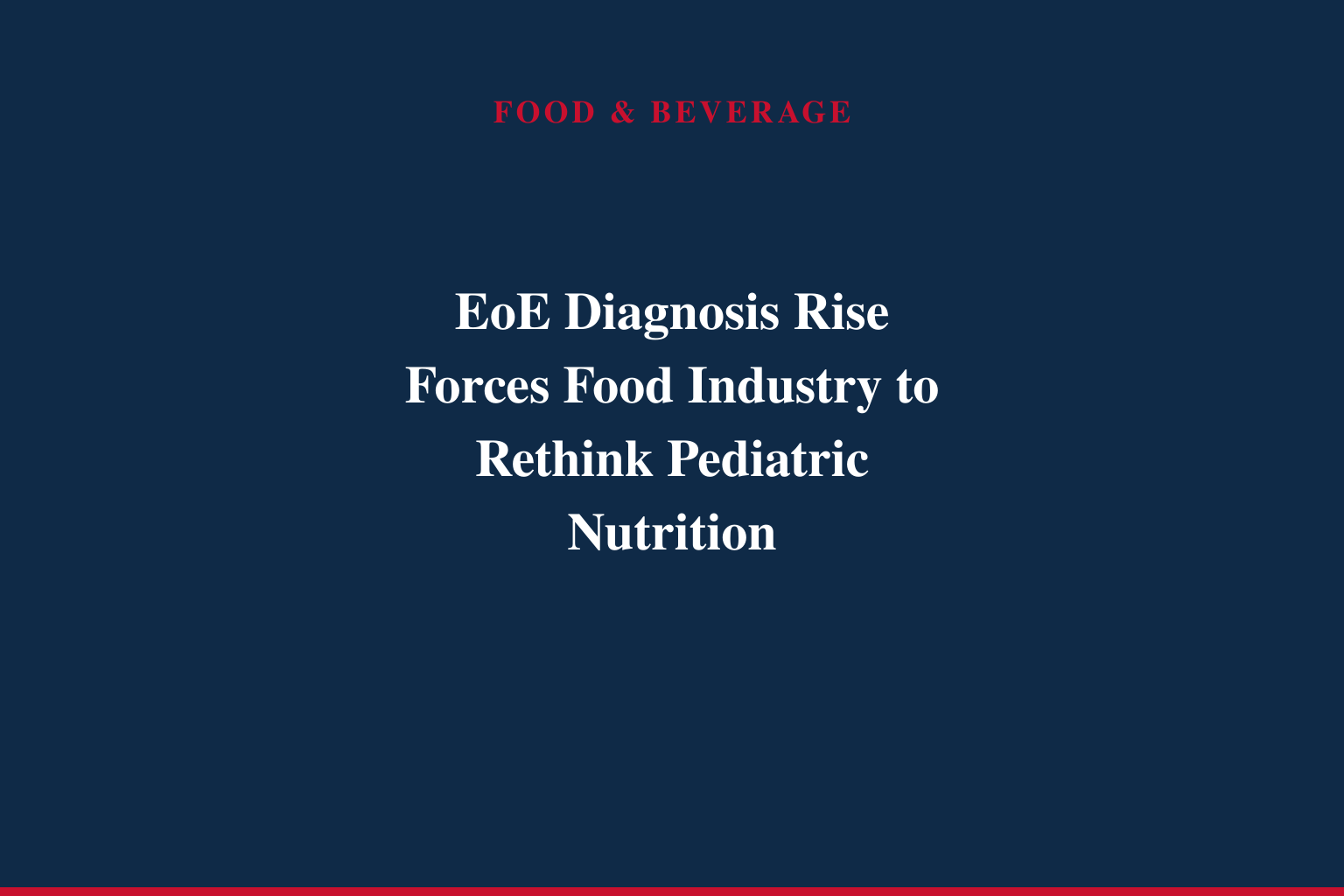 For Years, Doctors Thought It Was 'Just a Stomach Bug.' The Real Diagnosis Was EoE, a Disease Making It Painful to Eat.