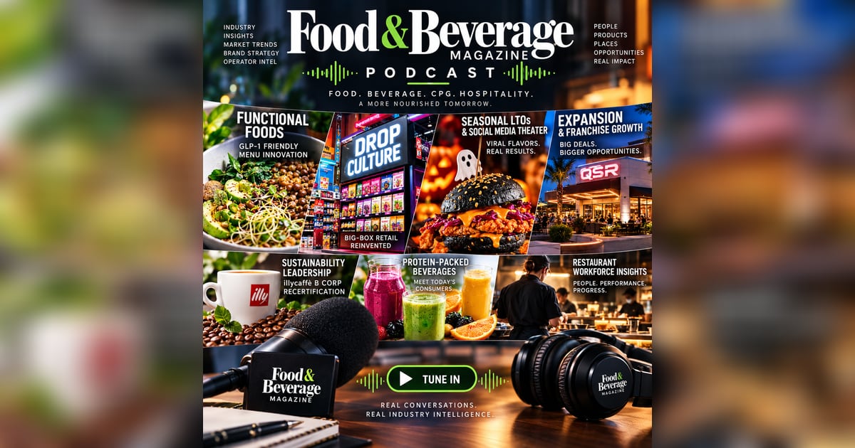 F&B Magazine Podcast Explores GLP-1 Trends, Drop Culture in Retail