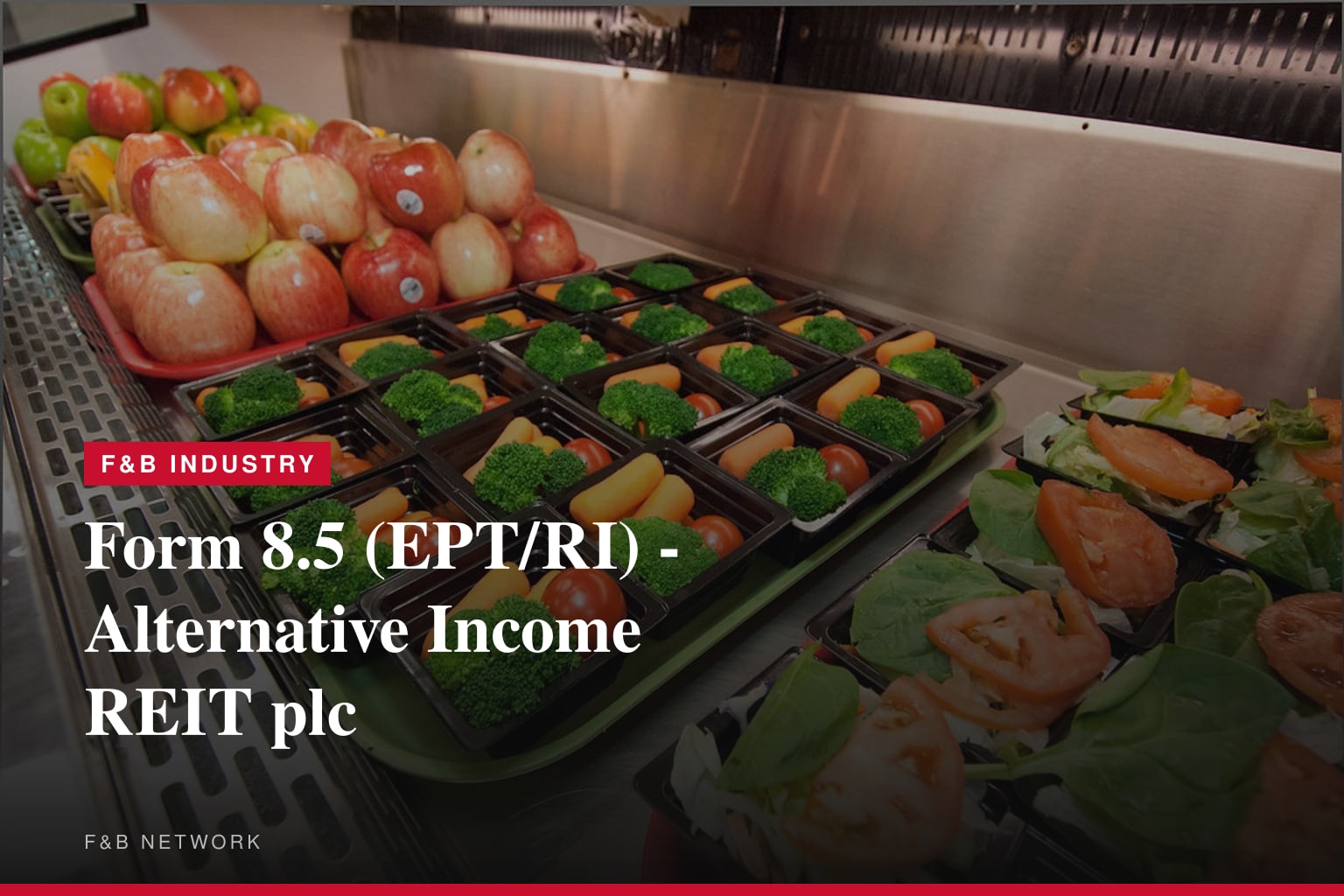 Form 8.5 (EPT/RI) - Alternative Income REIT plc