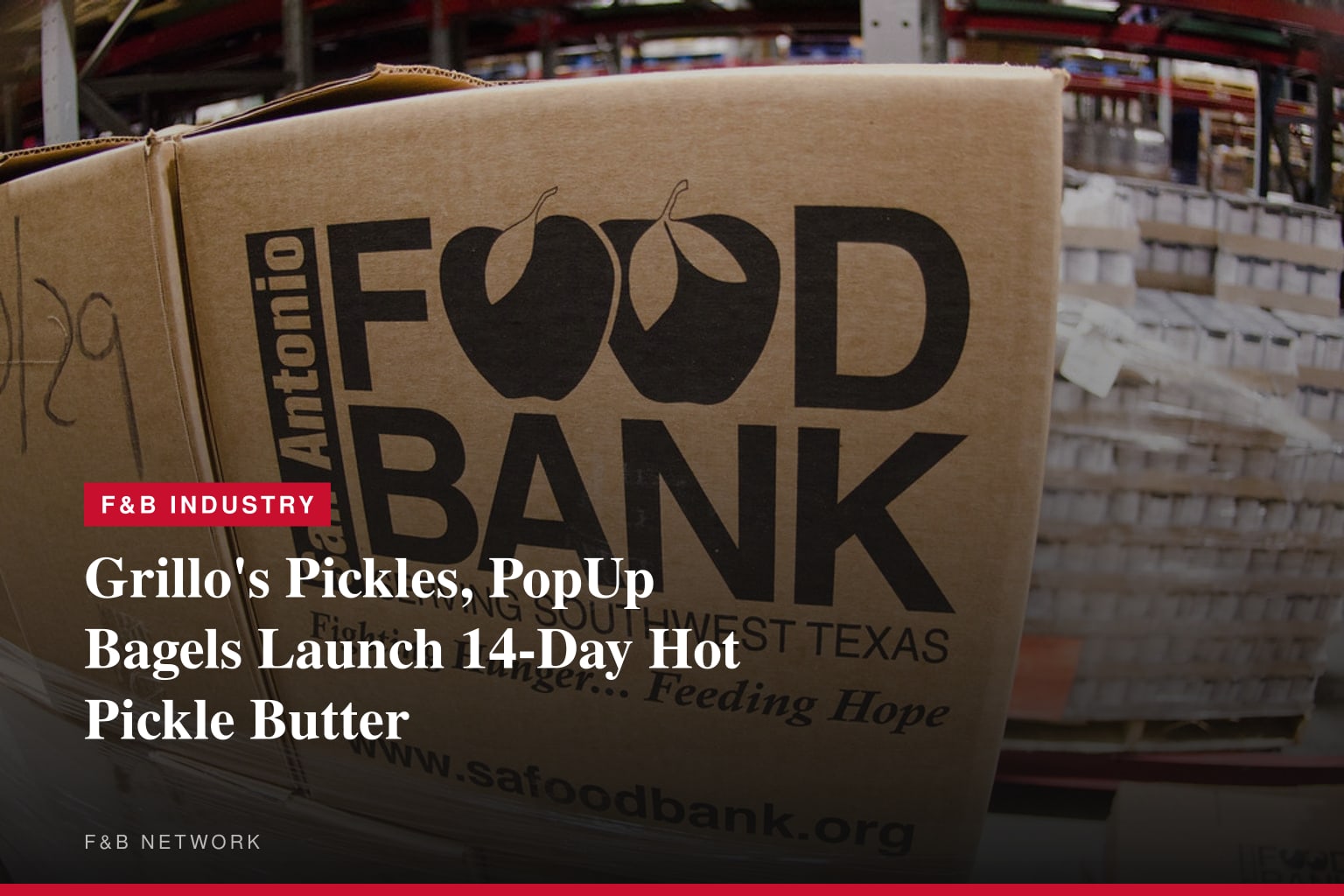 Grillo's Pickles and PopUp Bagels Reunite to Launch First-Ever Hot Pickle Butter - Hurry, It's Here for Two Weeks Only!