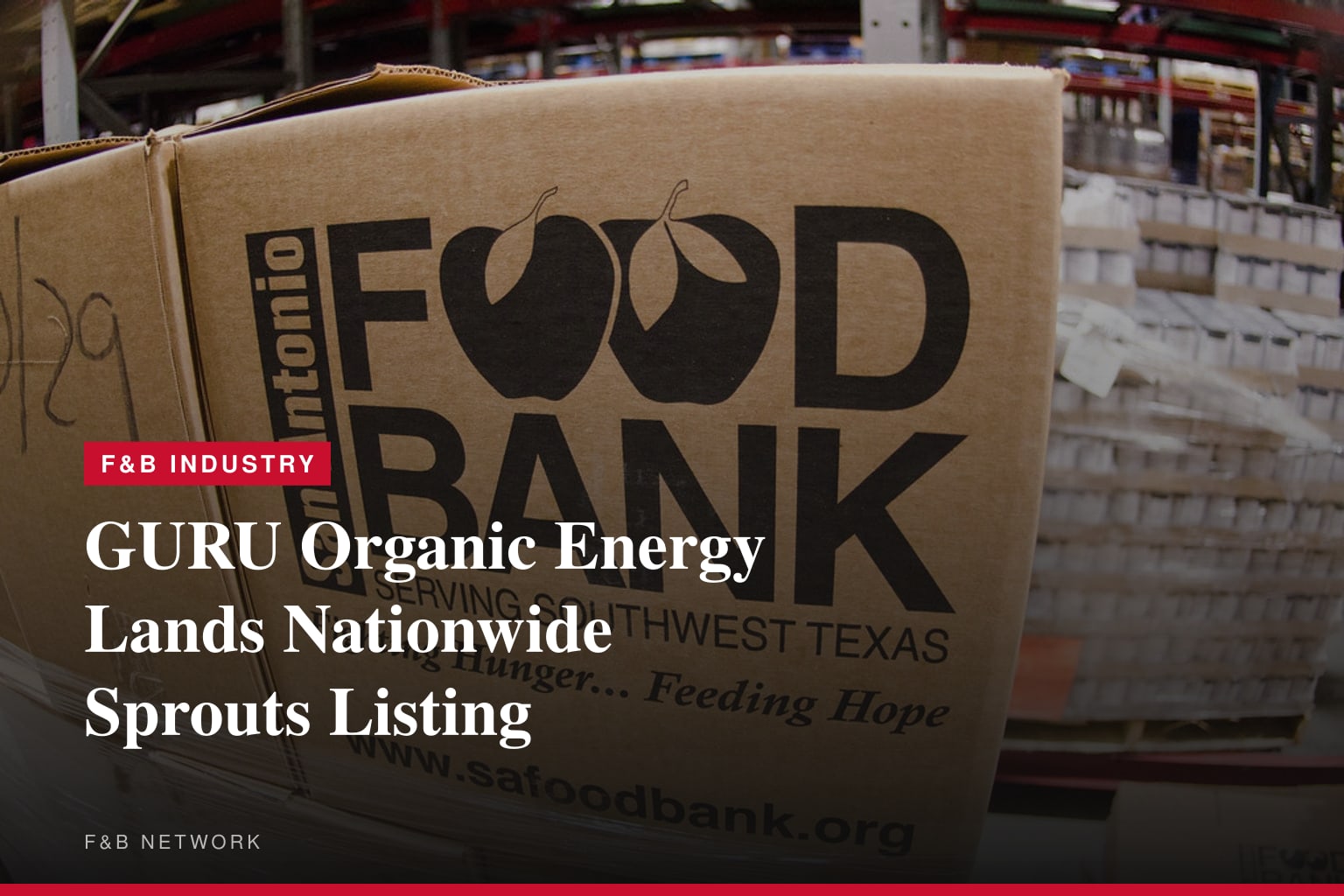 GURU Organic Energy élargit sa présence aux États-Unis avec son arrivée chez Sprouts Farmers Market