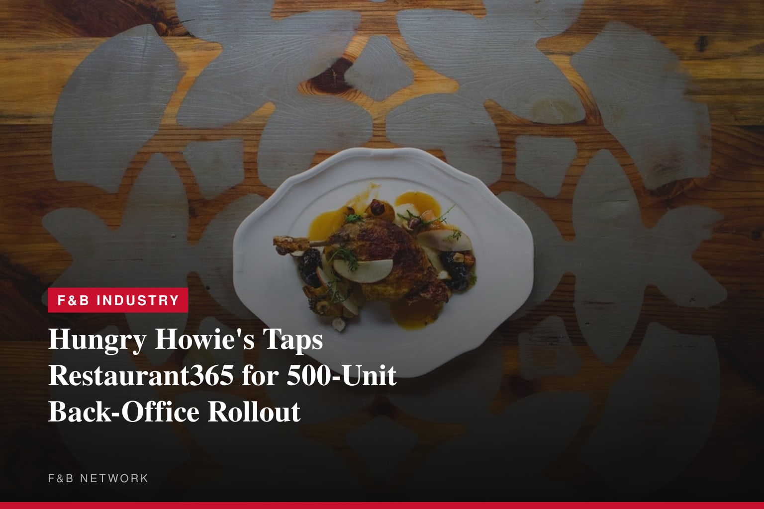 Hungry Howie's Selects Restaurant365 as Its Systemwide Back-Office Operations Platform