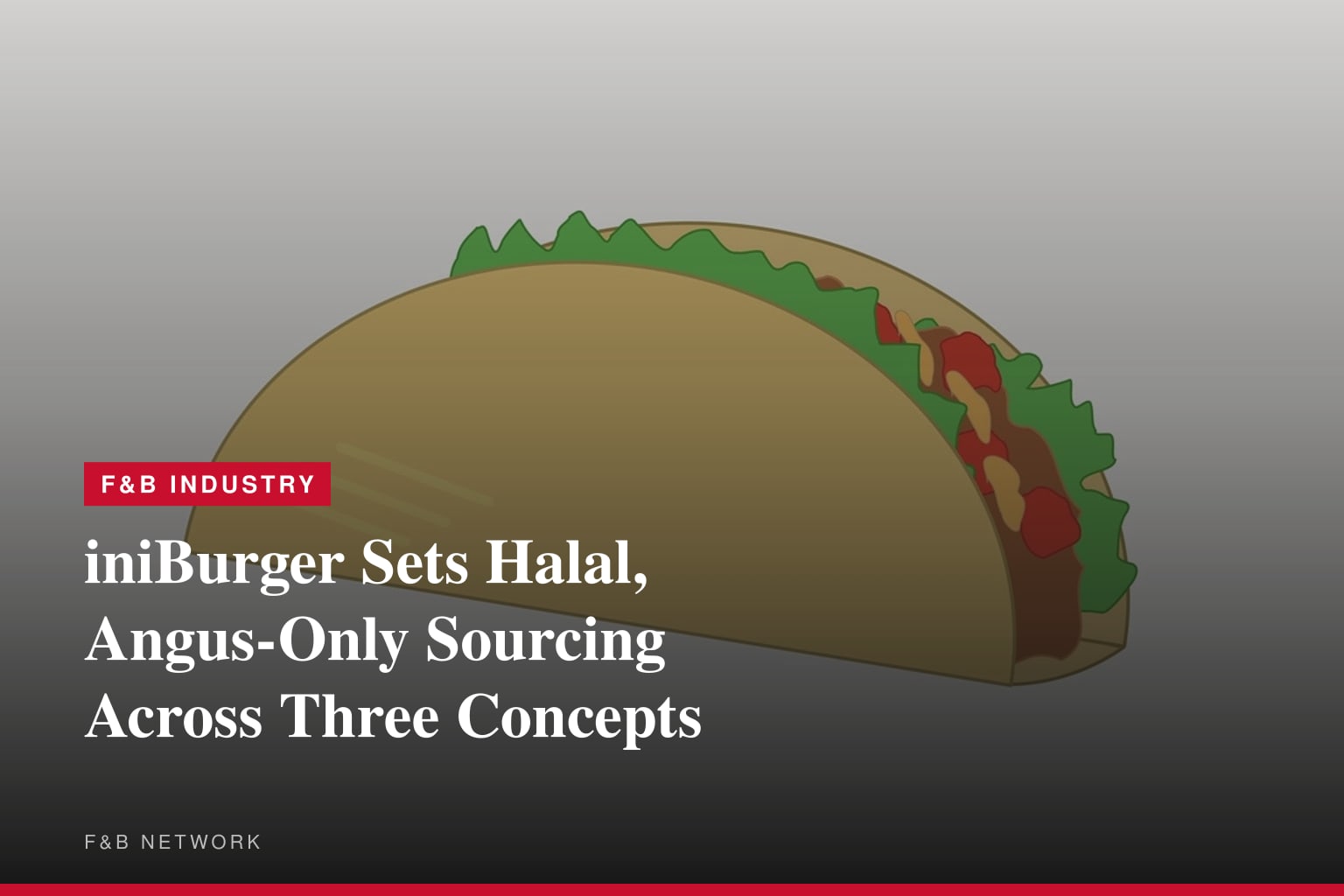 iniBurger Defines a New Ingredient Standard for Fast Casual -- 100% Angus Beef, Halal-Certified, Real Cheese Always
