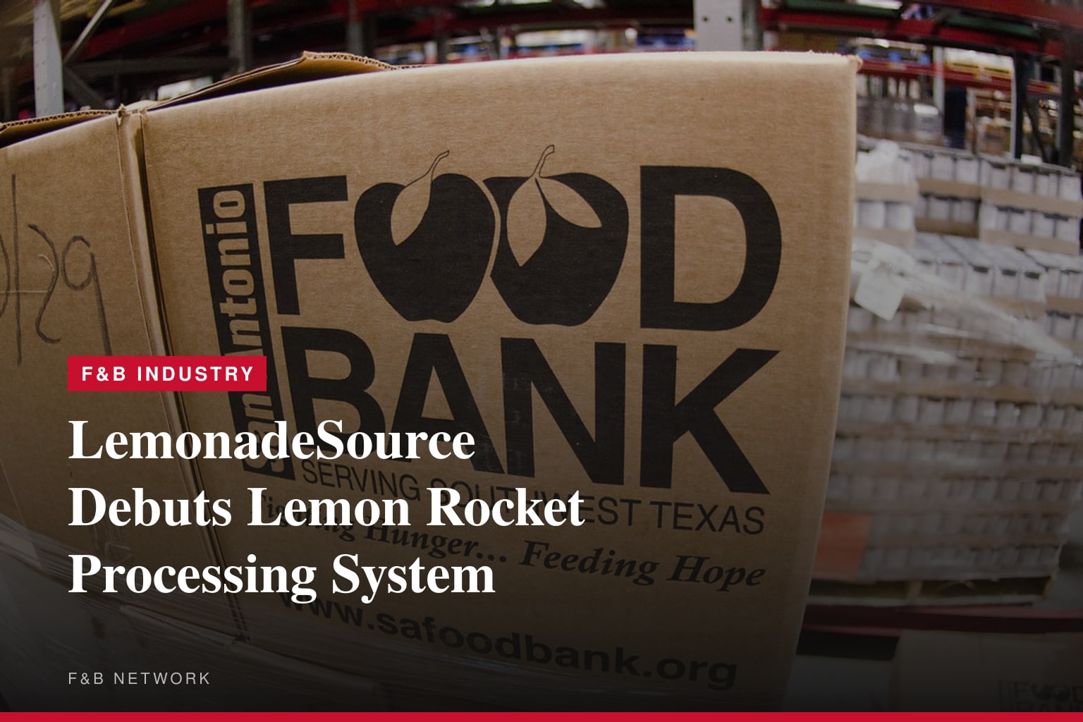 LemonadeSource Debuts Lemon Rocket Processing System