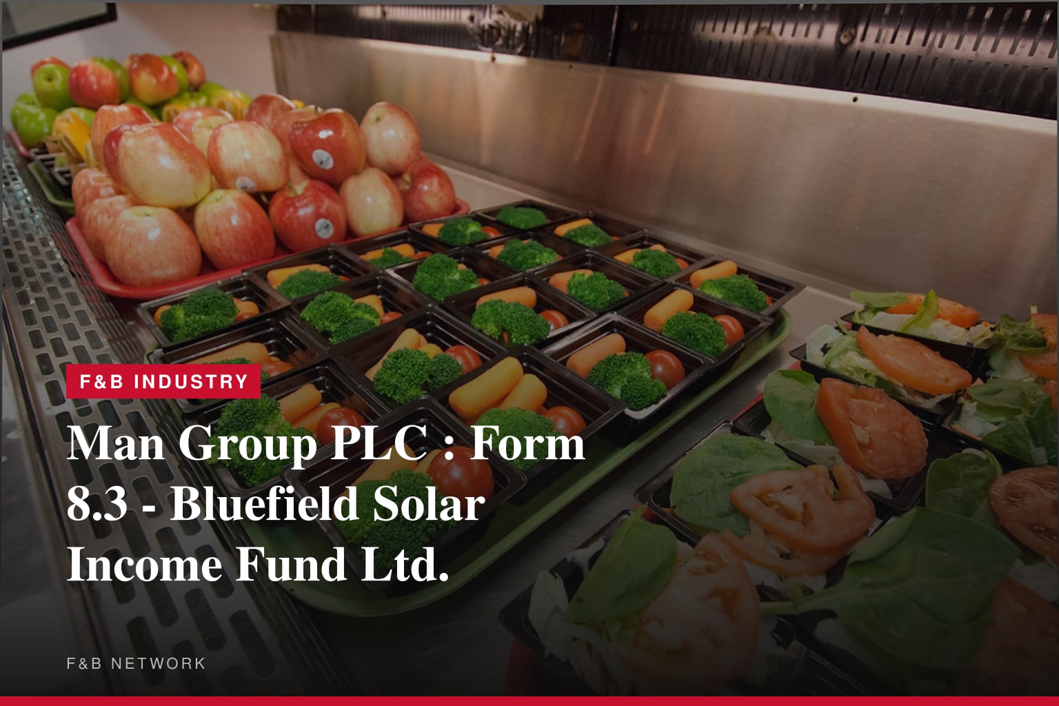 Man Group PLC : Form 8.3 - Bluefield Solar Income Fund Ltd.