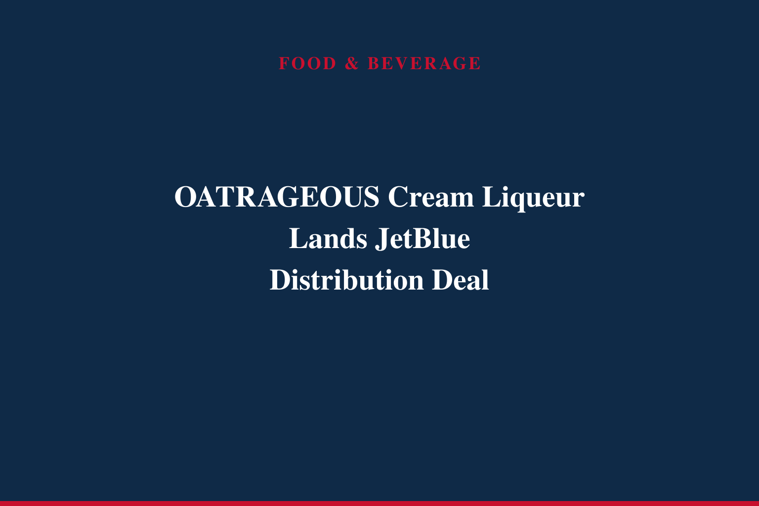Where Innovation Meets Aviation: OATRAGEOUS Takes to the Skies on JetBlue