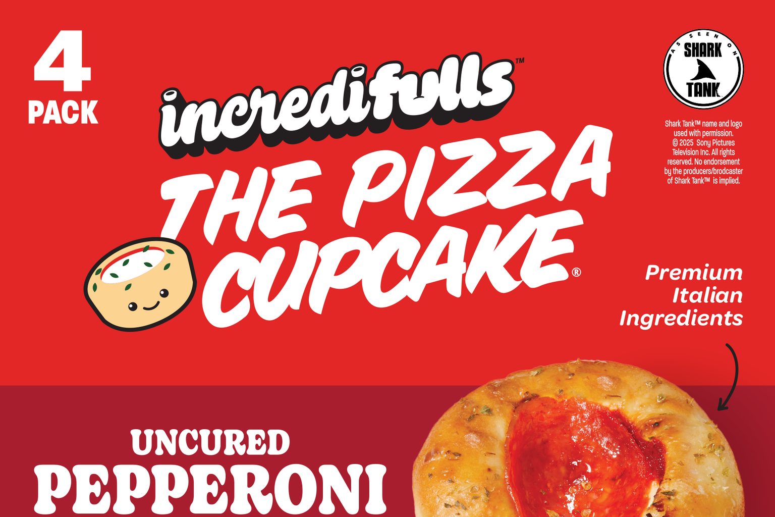 THE PIZZA CUPCAKE REBRANDS AS INCREDIFULLS TO TAKE A BIGGER BITE