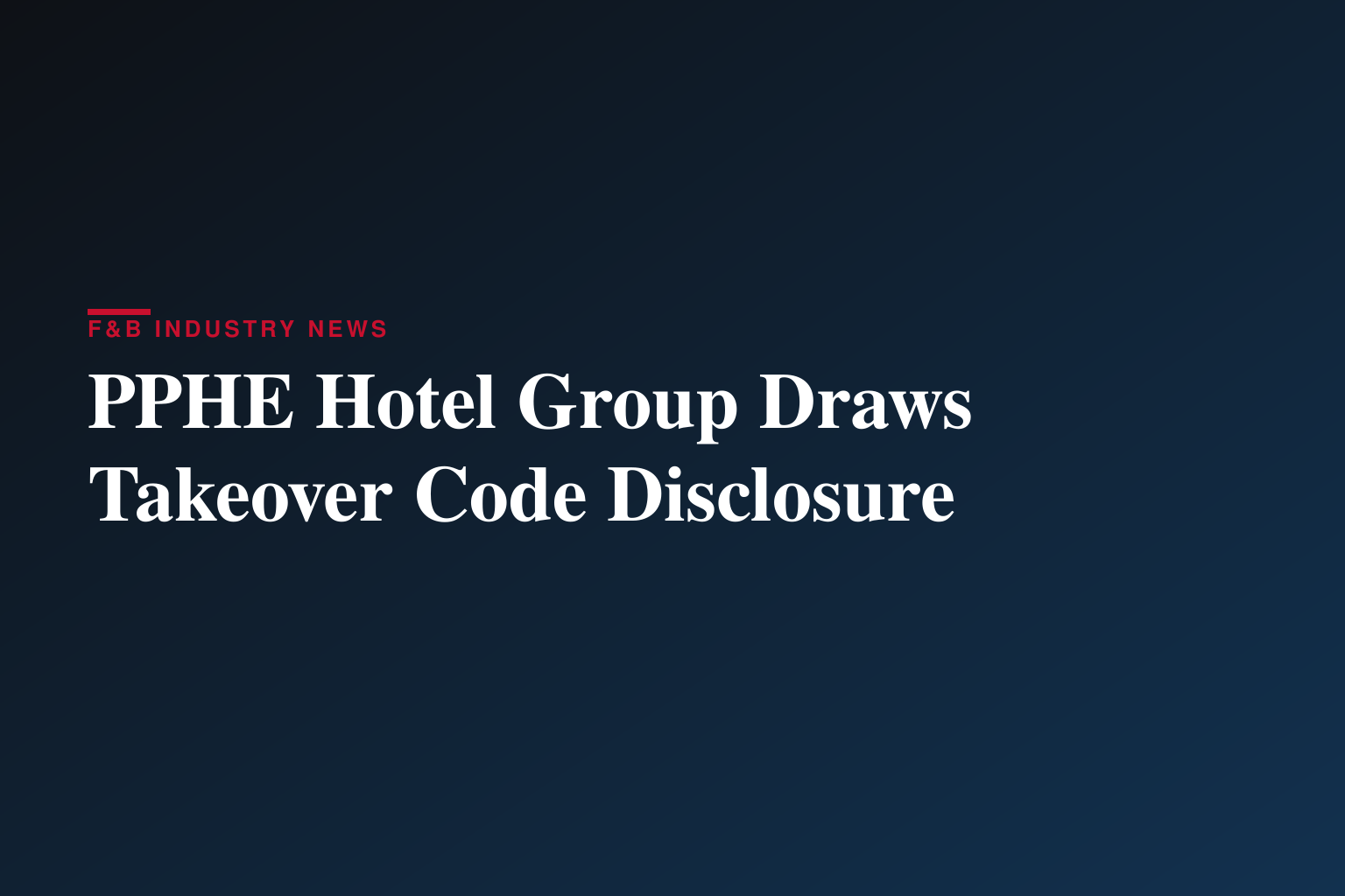 Form 8.5 (EPT/RI) - PPHE Hotel Group Limited