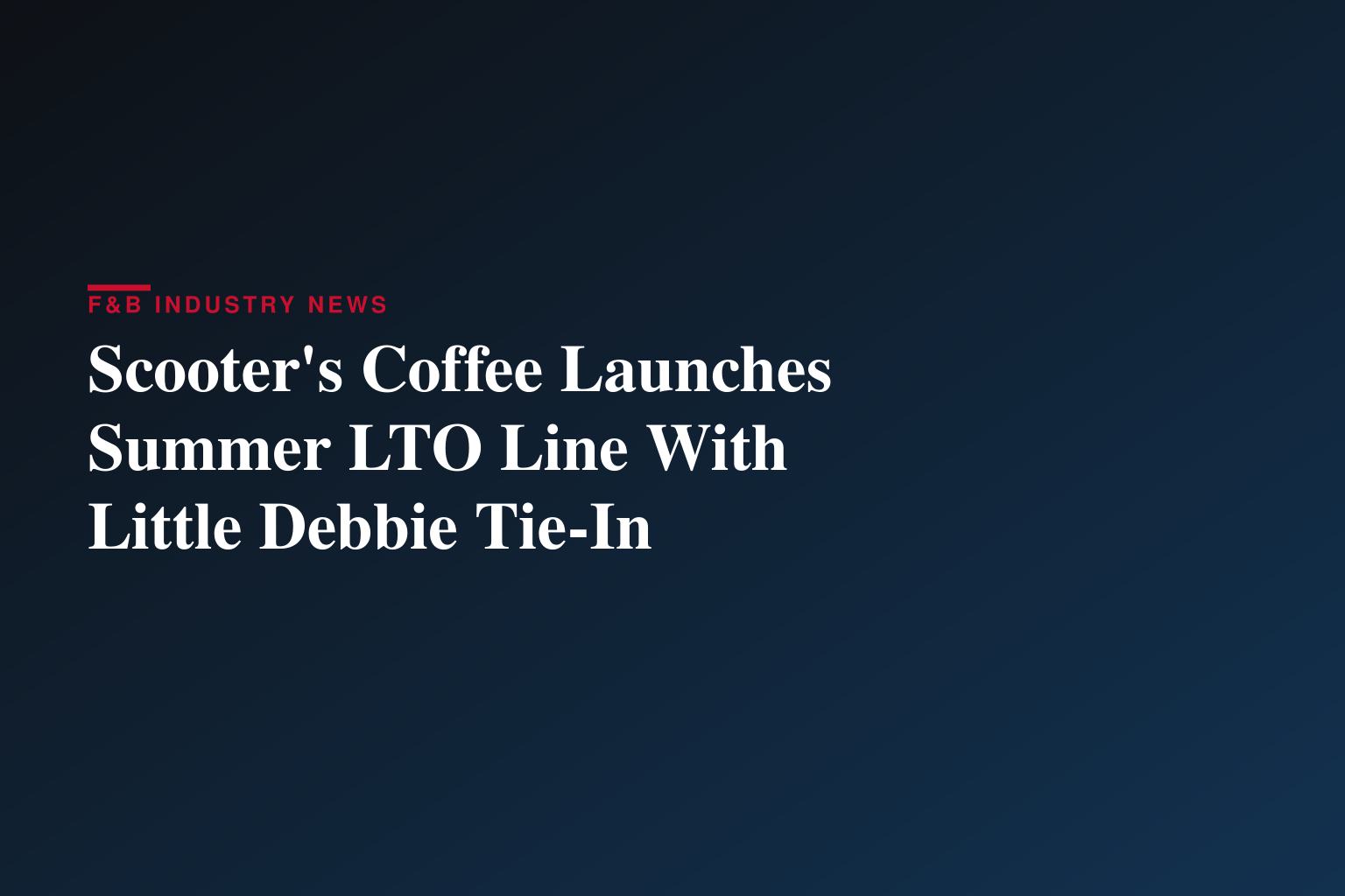 Meet Your Cosmic Crushes with New Refreshing Summer Drinks Available Today at Scooter’s Coffee®