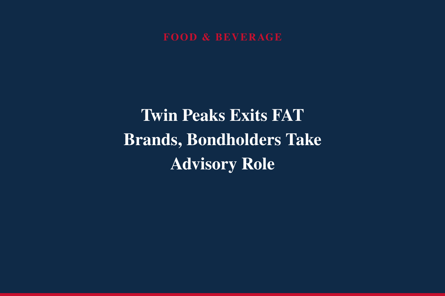 Twin Peaks Enters New Era Under Summit Acquisitions, LLC