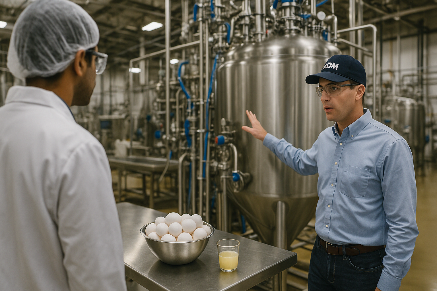 ADM, EVERY Scale Precision-Fermented Egg Protein Production